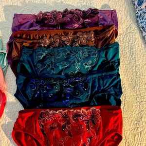 Soma Sensuous Lace High Leg Briefs size S
